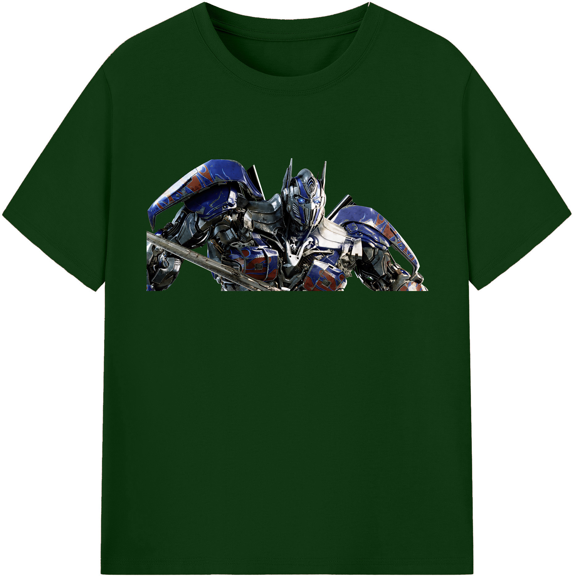 （画像用） Transformers トランスフォーマー 綿100％半袖Tシャツ（フロントプリント）